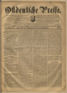 Ostdeutsche Presse. J. 24, 1900, nr 303