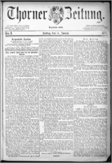 Thorner Zeitung 1878, Nro. 9