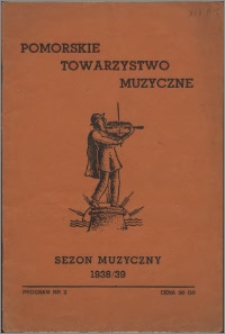 Koncert Pomorskiego Towarzystwa Muzycznego : organizowany wespół z Tow. Wyd. Muzyki Polskiej (dział "Ormuz")