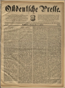 Ostdeutsche Presse. J. 18, 1894, nr 11