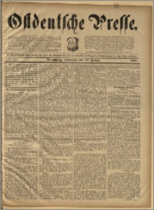 Ostdeutsche Presse. J. 18, 1894, nr 16