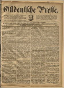 Ostdeutsche Presse. J. 18, 1894, nr 44