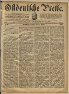 Ostdeutsche Presse. J. 18, 1894, nr 47