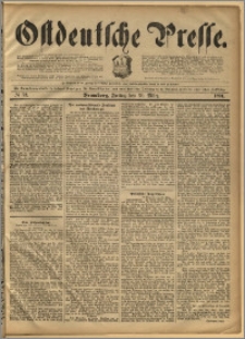 Ostdeutsche Presse. J. 18, 1894, nr 73