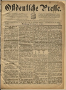 Ostdeutsche Presse. J. 18, 1894, nr 78