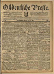 Ostdeutsche Presse. J. 18, 1894, nr 89