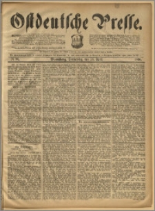 Ostdeutsche Presse. J. 18, 1894, nr 96