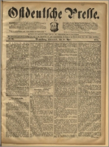 Ostdeutsche Presse. J. 18, 1894, nr 98