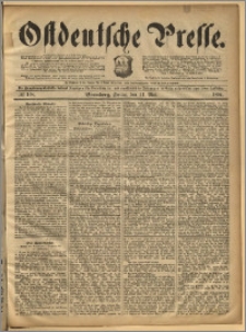 Ostdeutsche Presse. J. 18, 1894, nr 108