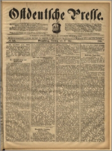Ostdeutsche Presse. J. 18, 1894, nr 121