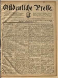 Ostdeutsche Presse. J. 18, 1894, nr 165