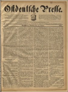 Ostdeutsche Presse. J. 18, 1894, nr 188
