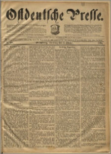 Ostdeutsche Presse. J. 18, 1894, nr 236