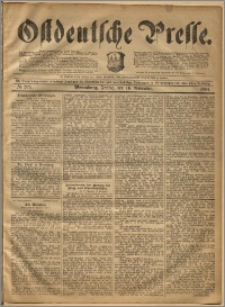 Ostdeutsche Presse. J. 18, 1894, nr 269