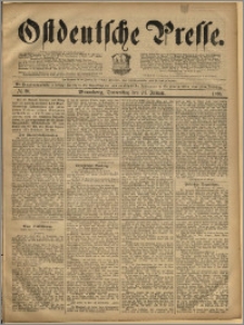 Ostdeutsche Presse. J. 19, 1895, nr 20