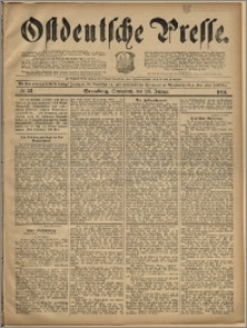 Ostdeutsche Presse. J. 19, 1895, nr 22