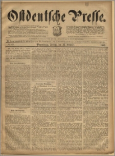 Ostdeutsche Presse. J. 19, 1895, nr 45