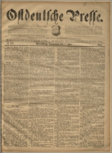 Ostdeutsche Presse. J. 19, 1895, nr 127