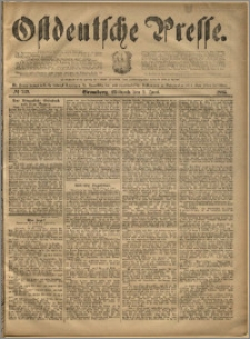 Ostdeutsche Presse. J. 19, 1895, nr 129