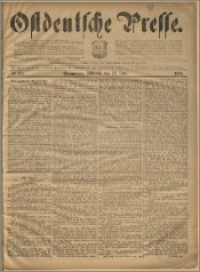 Ostdeutsche Presse. J. 19, 1895, nr 135