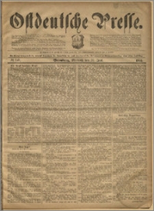 Ostdeutsche Presse. J. 19, 1895, nr 141