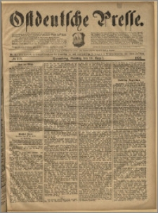 Ostdeutsche Presse. J. 19, 1895, nr 193