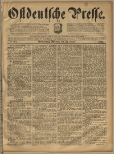 Ostdeutsche Presse. J. 19, 1895, nr 201