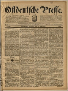 Ostdeutsche Presse. J. 19, 1895, nr 213