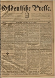 Ostdeutsche Presse. J. 19, 1895, nr 246