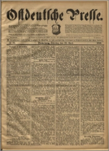 Ostdeutsche Presse. J. 20, 1896, nr 92