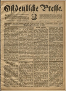 Ostdeutsche Presse. J. 20, 1896, nr 116