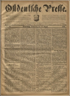 Ostdeutsche Presse. J. 20, 1896, nr 195