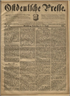 Ostdeutsche Presse. J. 20, 1896, nr 201