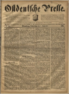 Ostdeutsche Presse. J. 20, 1896, nr 207