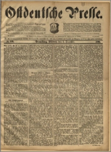 Ostdeutsche Presse. J. 20, 1896, nr 289