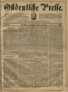 Ostdeutsche Presse. J. 20, 1896, nr 290