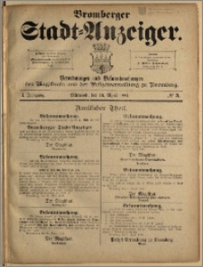 Bromberger Stadt-Anzeiger, J. 1, 1884, nr 5