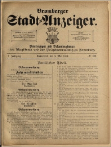 Bromberger Stadt-Anzeiger, J. 1, 1884, nr 10