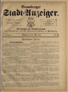 Bromberger Stadt-Anzeiger, J. 1, 1884, nr 13