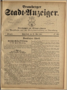 Bromberger Stadt-Anzeiger, J. 1, 1884, nr 14