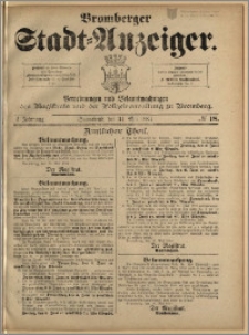 Bromberger Stadt-Anzeiger, J. 1, 1884, nr 18