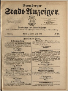 Bromberger Stadt-Anzeiger, J. 1, 1884, nr 25