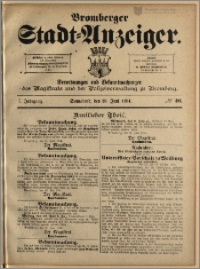 Bromberger Stadt-Anzeiger, J. 1, 1884, nr 26