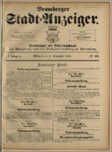 Bromberger Stadt-Anzeiger, J. 1, 1884, nr 45