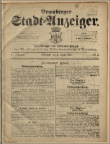 Bromberger Stadt-Anzeiger, J. 2, 1885, nr 1