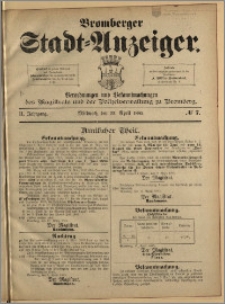 Bromberger Stadt-Anzeiger, J. 2, 1885, nr 7