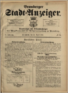 Bromberger Stadt-Anzeiger, J. 2, 1885, nr 8