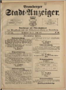 Bromberger Stadt-Anzeiger, J. 2, 1885, nr 21