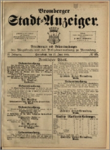 Bromberger Stadt-Anzeiger, J. 2, 1885, nr 25