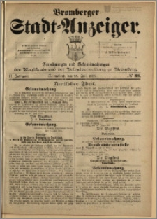 Bromberger Stadt-Anzeiger, J. 2, 1885, nr 33